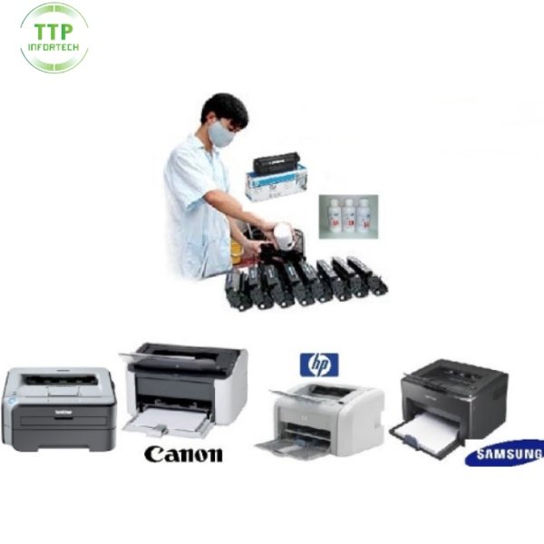 Nạp mực và cài máy in tận nơi (Canon, HP, Brother, Epson, Samsung) màu đẹp sắc nét, nhanh chóng tại Tâm Thuận Phát